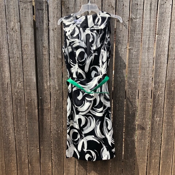 Dressbarn Black & White Dress - Picture 1 of 8